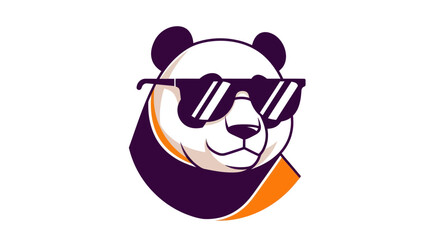 Cartoon panda wearing sunglasses © Star