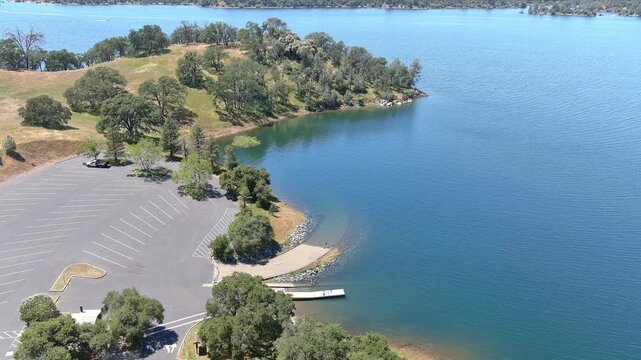 Folsom Lake California At Rattlesnake Bar
