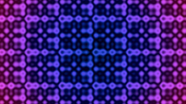 Vibrant Hexagonal Pattern Animation Background.