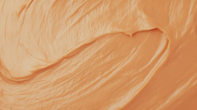 Thick creamy Thai satay sauce texture closeup
