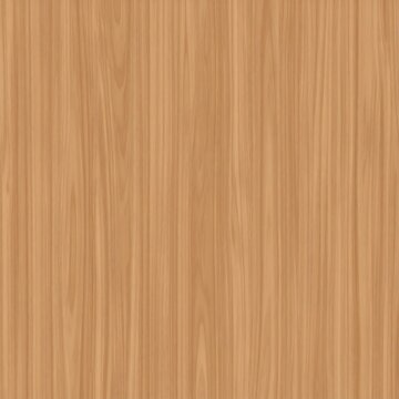 A close-up view of a natural wood texture, showing vertical grain lines and variations in brown and tan hues