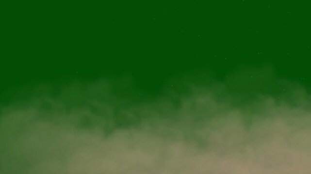 Dust Particles on Green Screen - Atmospheric Animation, The video element of on a green screen background, Ultra High Definition, 4k video, on a green screen background.
