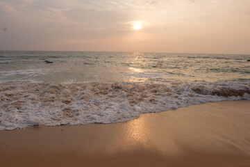 Obraz premium sunset on the beach