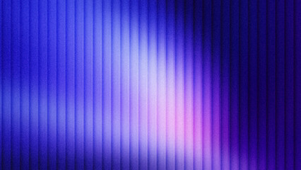 Grainy deep violet reeded glass texture with elegant lo-fi noise glow. Ideal for creative retro digital art and futuristic media surfaces.