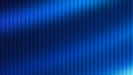 Obraz premium Grainy navy blue reeded glass texture with intense lo-fi noise streaks. Ideal for high-impact retro tech branding and modern digital visuals.