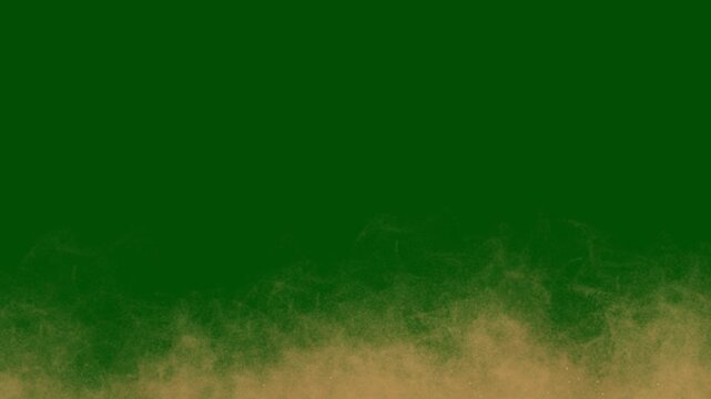 Dust Particles on Green Screen - Atmospheric Animation, The video element of on a green screen background, Ultra High Definition, 4k video, on a green screen background.
