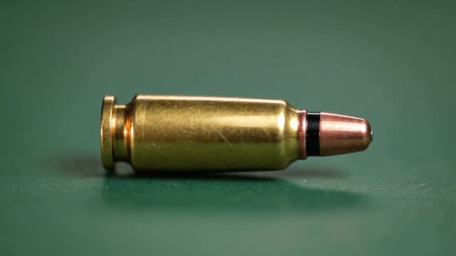 bullets on GREEN background