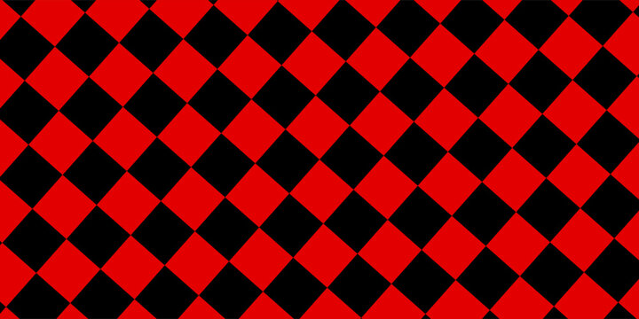 checkered red black pattern for transparent background, check tile square black white pattern
