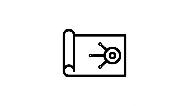 simulation animated icon