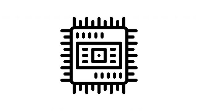 processor animated icon