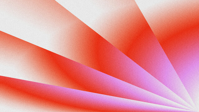 Abstract geometric background with diagonal stripes, smooth red-to-purple gradient, and grainy noise texture.