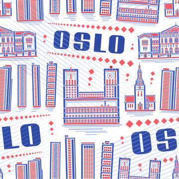 Vector Oslo Seamless Pattern