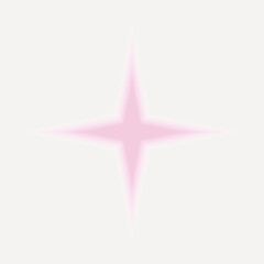 Obraz premium Pink starburst on white background vector
