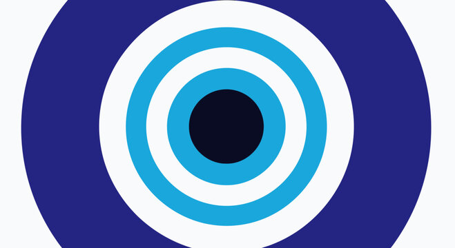 Blue Evil Eye Symbol, Nazar Boncuğu, Protection Charm