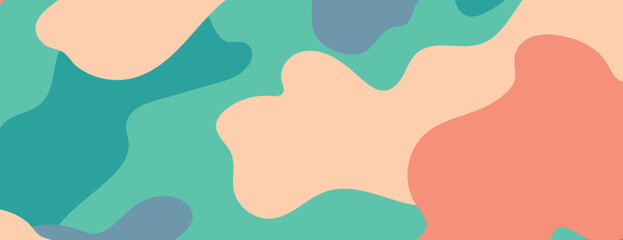 Abstract colorful camouflage pattern vector © Rawpixel.com