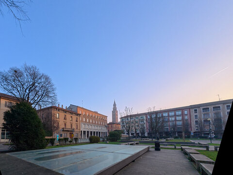 Violin Museum Pallazzo dell'Arte in Piazza Marconi Cremona Lombardy Italy