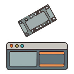 Fototapeta premium Video Editing Interface Icon