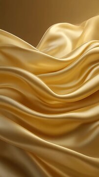 Gold ribbon symbol placed on simple background representing childhood cancer awareness support message clear