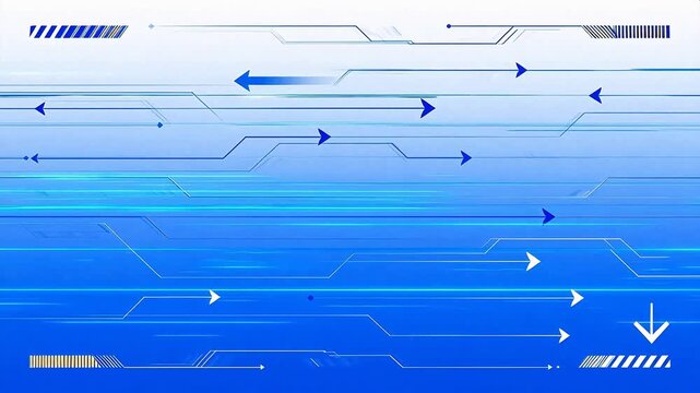 Blue abstract digital design