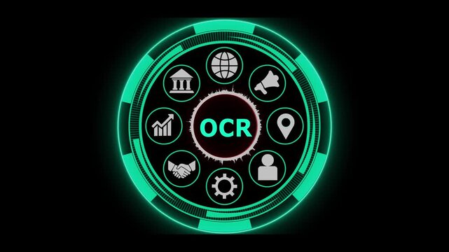 Ocr technology digital interface motion