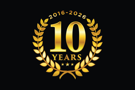 10 Years Anniversary 10 Years icon