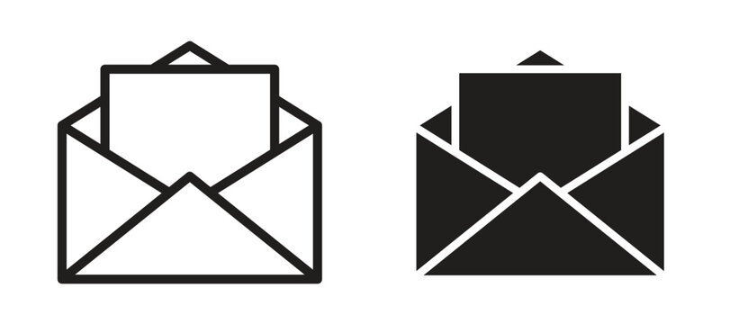 Email icon vector design template and illustration EPS10.