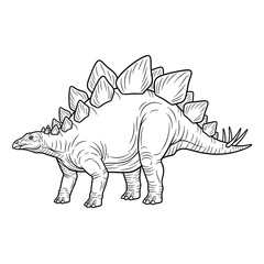 dinosaur vector illustration © Rizki