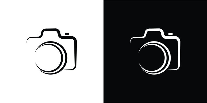 Luna Camera Logo Template for Modern Photography and Video Studio