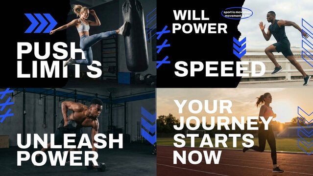 Fitness Sports Action Intro