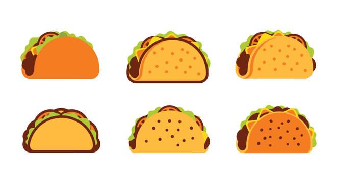 Breakfast Taco Line art vector clean dynamic abstract