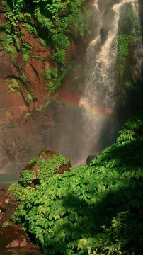 Sekumpul Waterfalls in Bali, Indonesia
