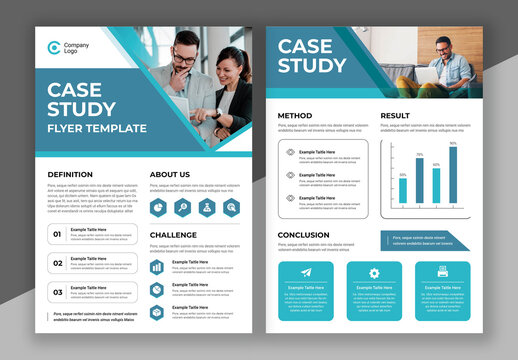 Case Study Business Flyer Template