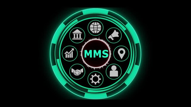 Mms system technology interface animation