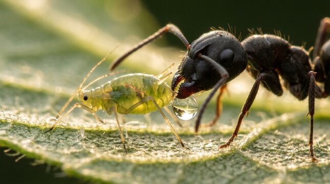 The Ant's Translucent Feast