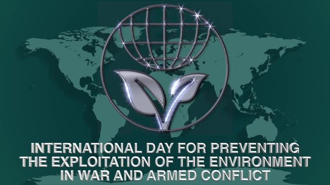 International day for preventing the exploitation of the environment in war and armed conflict message
