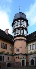 Obraz premium Historical Castle in the Village Bevern, Lower Saxony