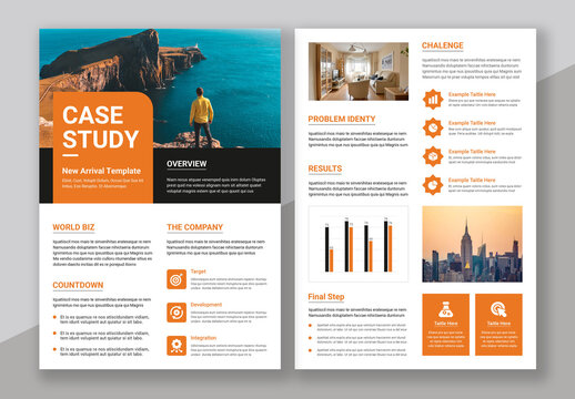 Case Study Flyers Template