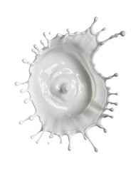 Obraz premium Captivating milk splash and liquid splash with vibrant white liquid, creating a dynamic splash of fresh milk. Perfect for dairy, beverage, and healthy lifestyle themes.
