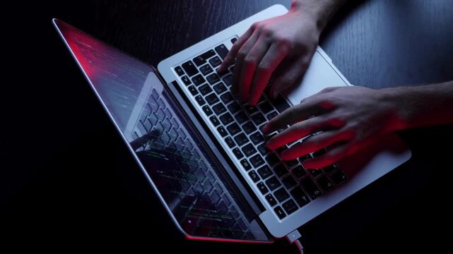 Close-up shot On screen visible programing software. Programming Software, Working, freelance work. e-Commerce Project or e-Business Customer Service