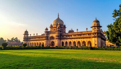 Obraz premium Rajwada Palace Indore iconic heritage landmark India