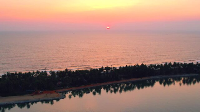 Delta Beach, Kodi Beach, Bengre Beach, Arabian Sea, Udupi.
scenic spot in Udupi, where the Suvarna River meets the Arabian Sea.