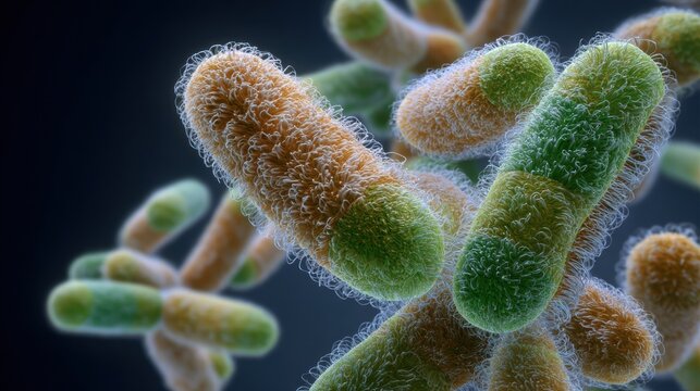 Detailed 3D Render of MRSA Bacteria in High Fidelity Visualization
