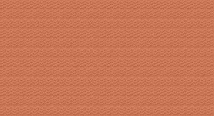 Fototapeta premium cotton knitted fabric pattern. brandied melon uniform knitwear pastel background