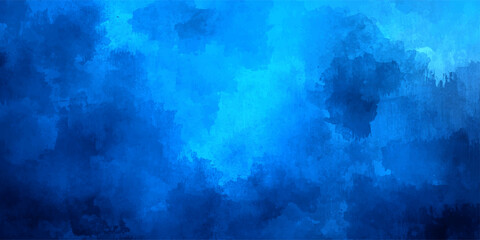 Fototapeta premium Vector Abstract blue sky paints clouds create depth with fluid form, boundless celestial canvas and soft hues intermingle and tranquil and vibrant scene offers serenity 