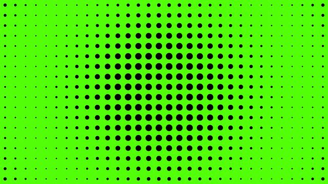Abstract Green Dot Pattern: A vibrant and captivating abstract design featuring a dynamic pattern of meticulously arranged dots, creating a mesmerizing visual experience. 