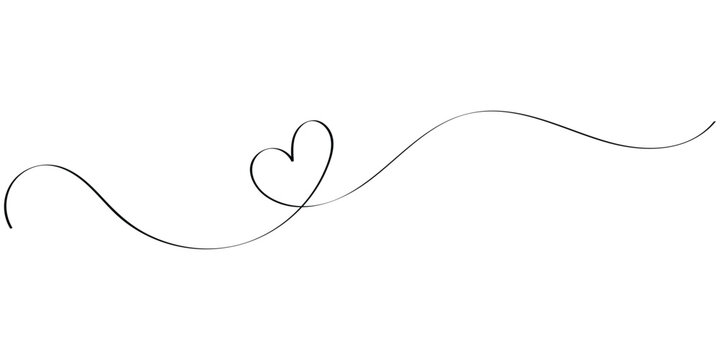  Solo line heart shape on white background. Romantic, valentine love icon set. Doodle hand drawn heart- continuous line icon. Isolated modern hand drawn doodle love icon. EPS 10. 
