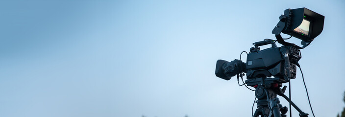 Cameras Capturing City Events, filming