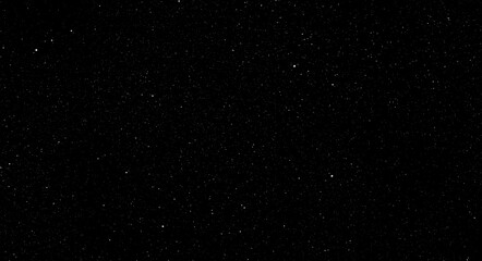 Fototapeta premium Space star shape sky night background, black starry cosmos abstract pattern dark blue science, textile cosmic galaxy astronomy decoration fantasy wallpaper landscape.