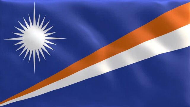 USA_States_marshall-islands_National_Flag_Waving_Seamless_Loop_4K
