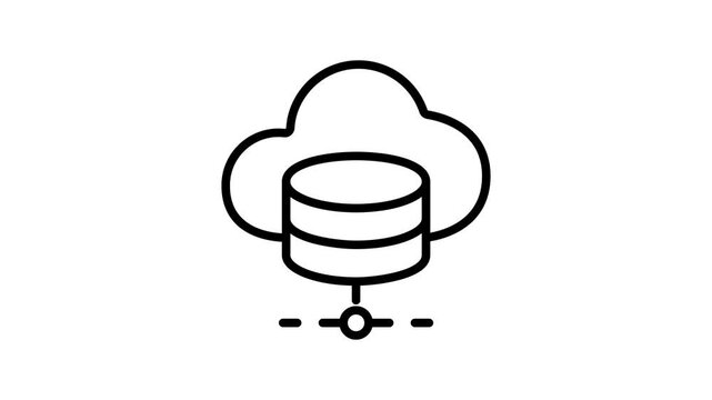 Visually engaging linear icon animation for shared DB records